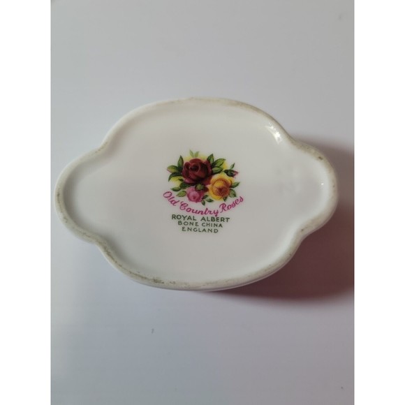 Vintage Royal Albert Old Country Roses Trinket Box-England - Picture 4 of 6
